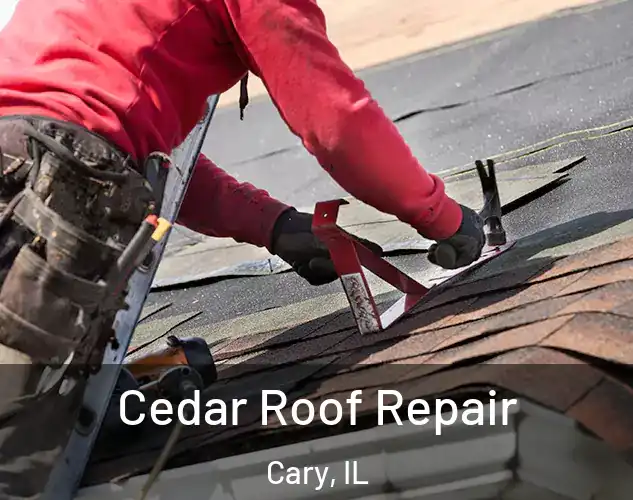  Cedar Roof Repair Cary, IL