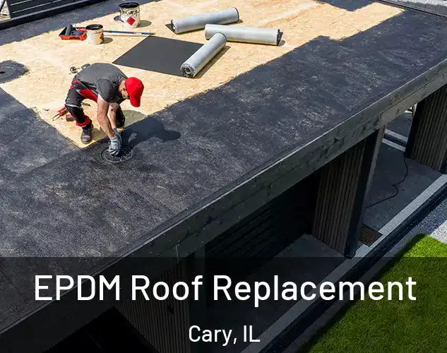  EPDM Roof Replacement Cary, IL