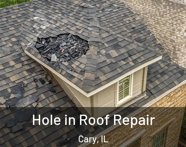  Hole in Roof Repair Cary, IL