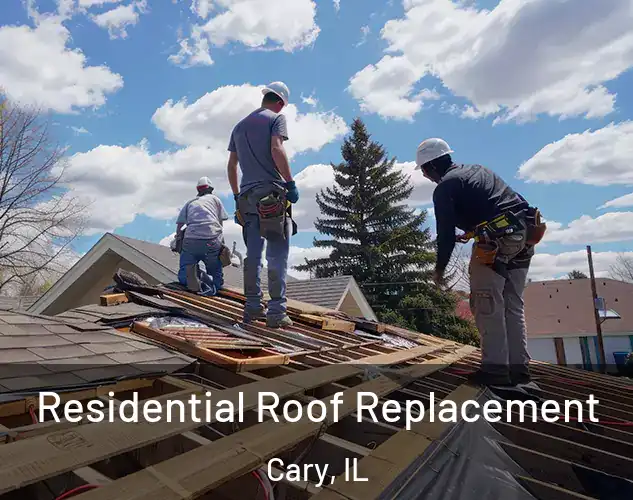  Residential Roof Replacement Cary, IL