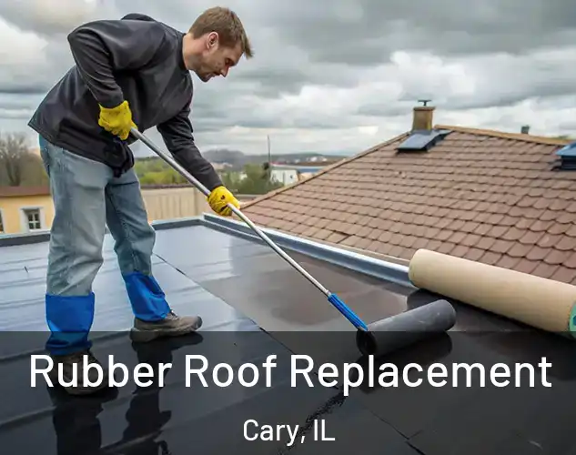  Rubber Roof Replacement Cary, IL
