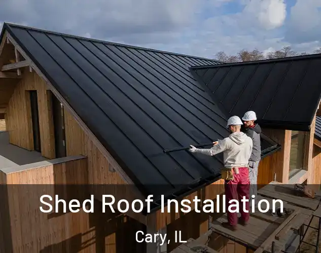  Shed Roof Installation Cary, IL