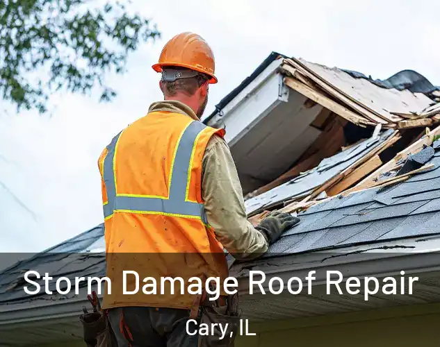  Storm Damage Roof Repair Cary, IL