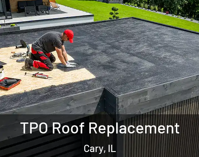  TPO Roof Replacement Cary, IL