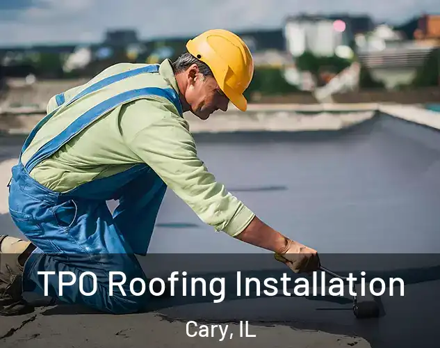  TPO Roofing Installation Cary, IL
