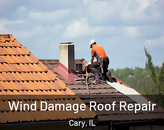 Wind Damage Roof Repair Cary, IL